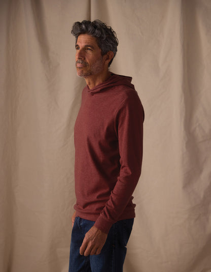 Puremeso Essential Hoodie in Redwood