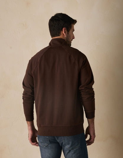 Tentoma Quarter Zip in Chestnut