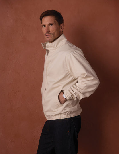 The Harrington Jacket in Light Khaki