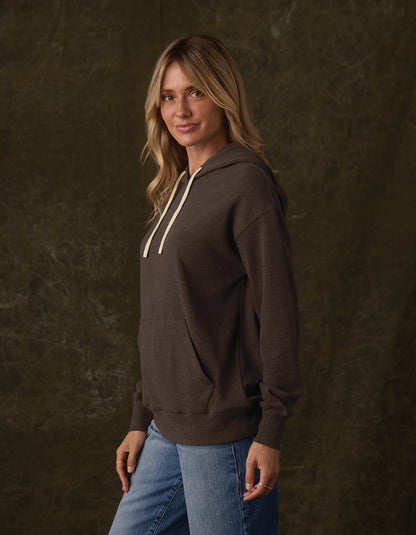 Women's Puremeso Everyday Hoodie in Ash Brown