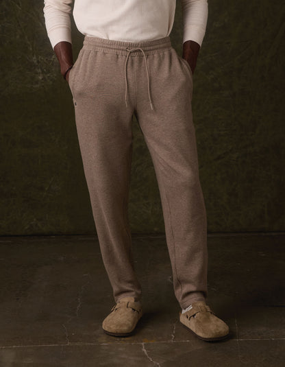 Fleece Puremeso Joggers in Dark Taupe