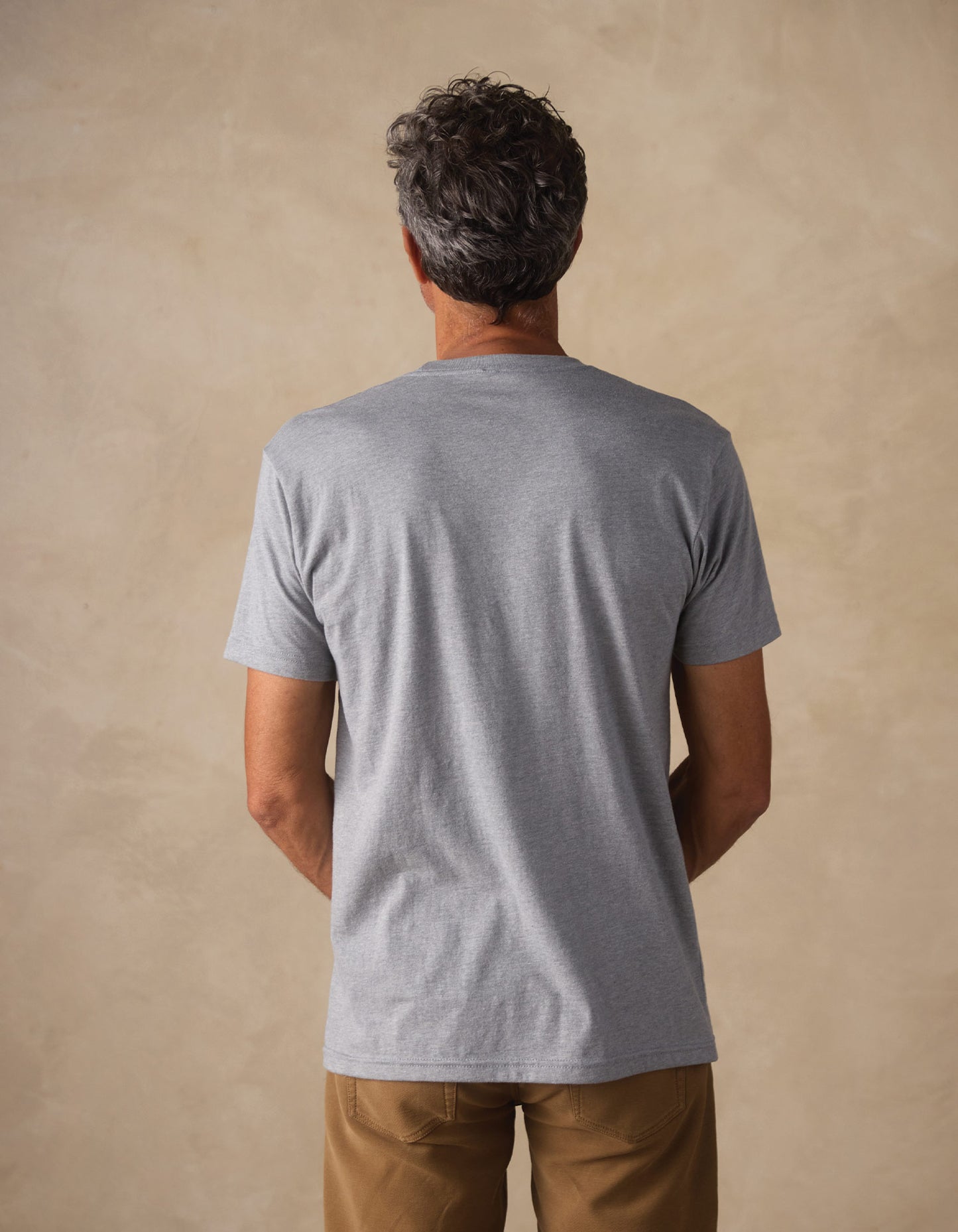 STL Club Tee in Dark Heather Grey