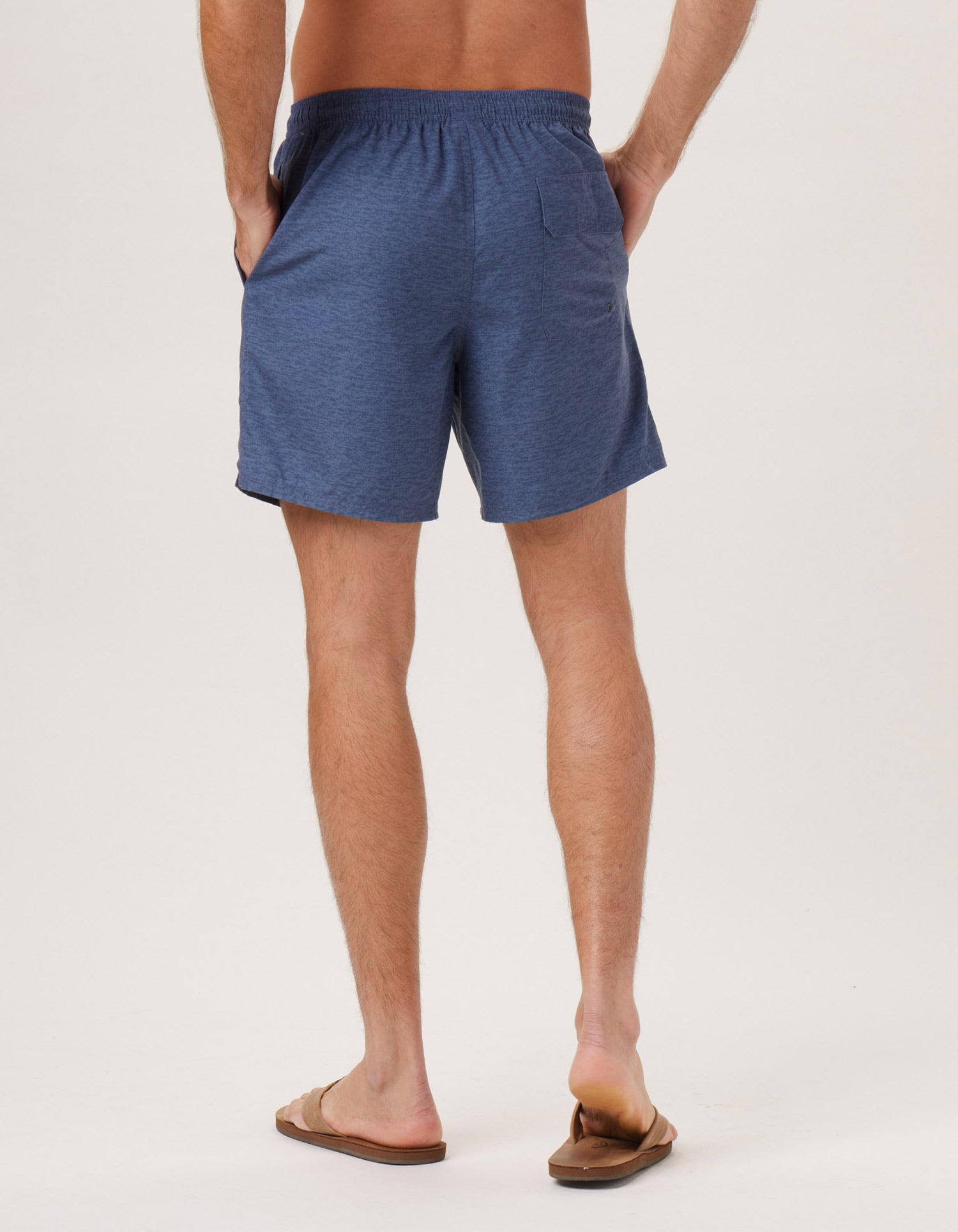 Heathered Hybrid Short