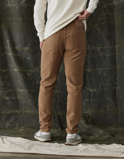 Comfort Terry Pant in Russet