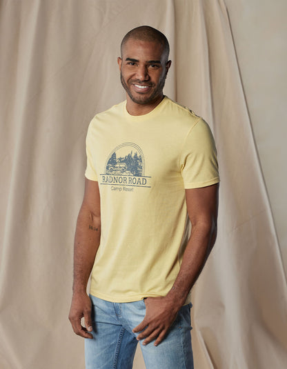 Radnor Road Tee in Lemon