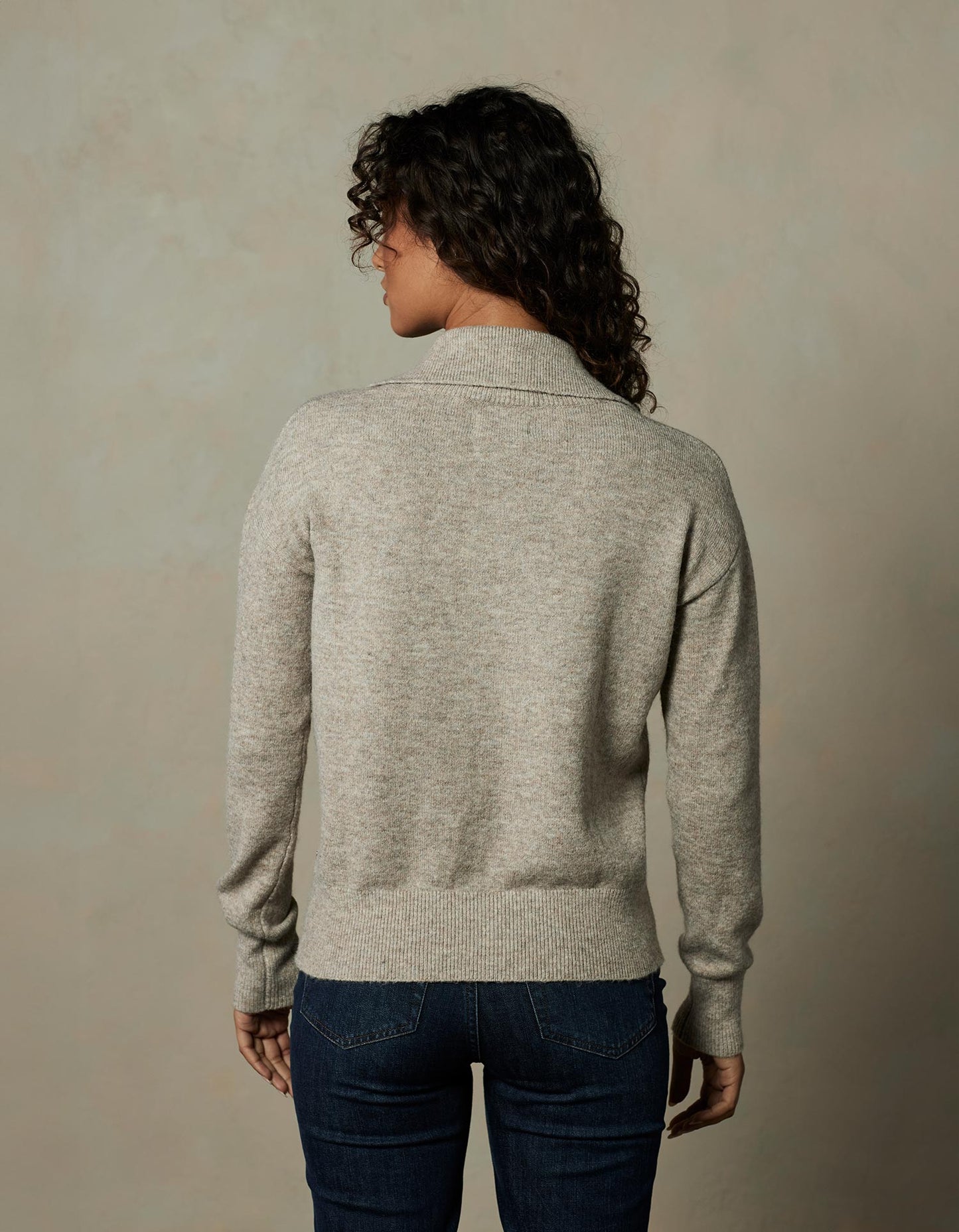 Marianna Popover Sweater in Oatmeal