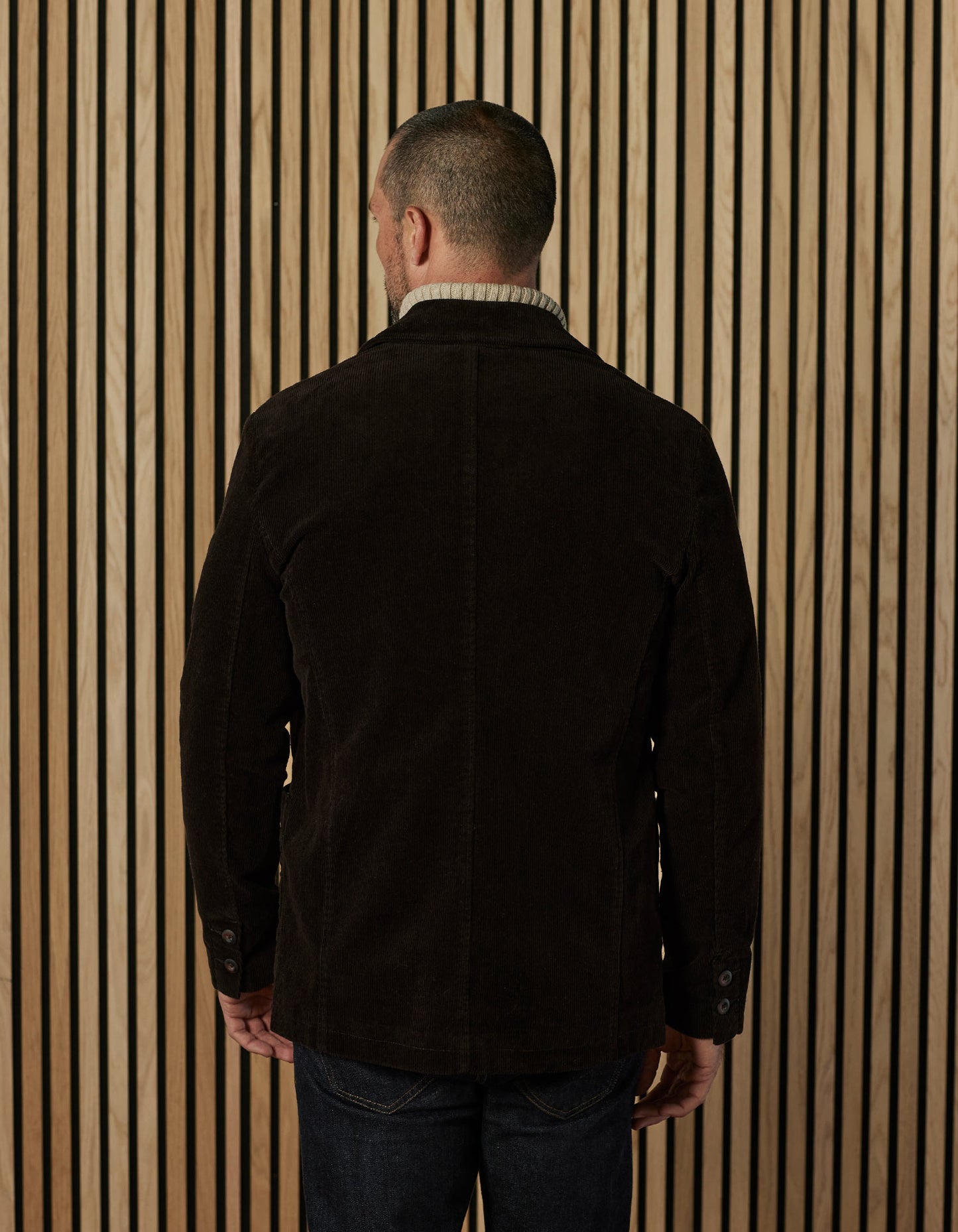 Hawthorne Cord Blazer in Chestnut