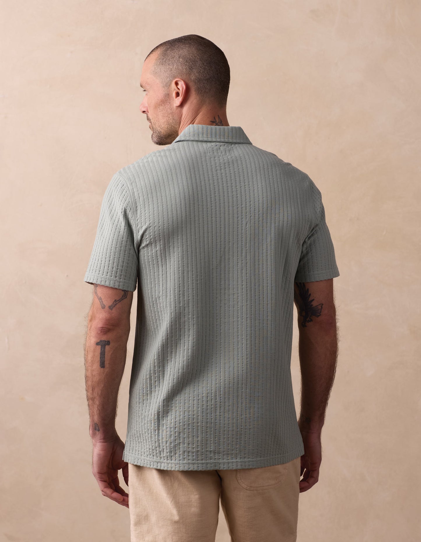 Knit Getaway Button Up in Juniper