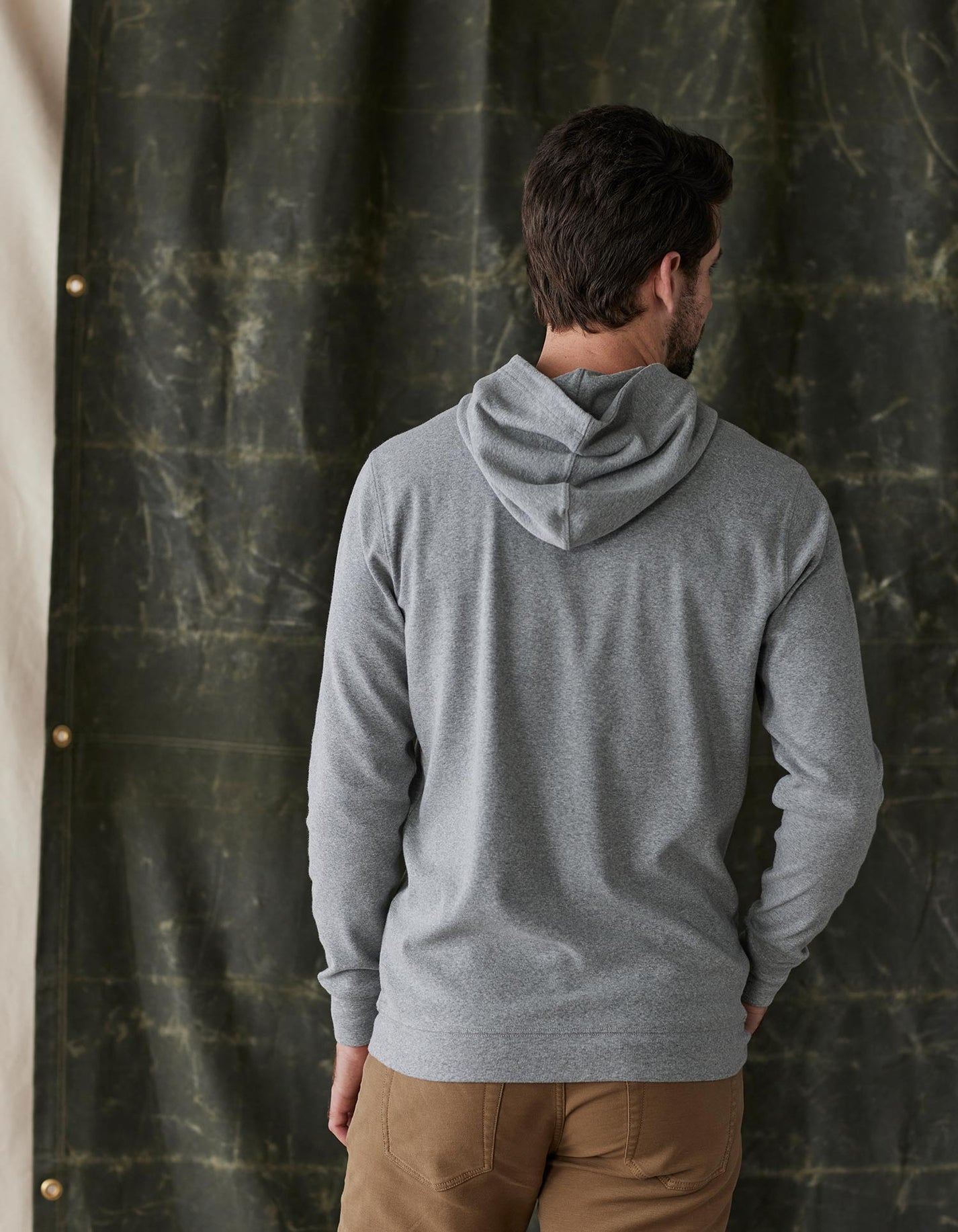 Puremeso Essential Hoodie Athletic Grey Image 2