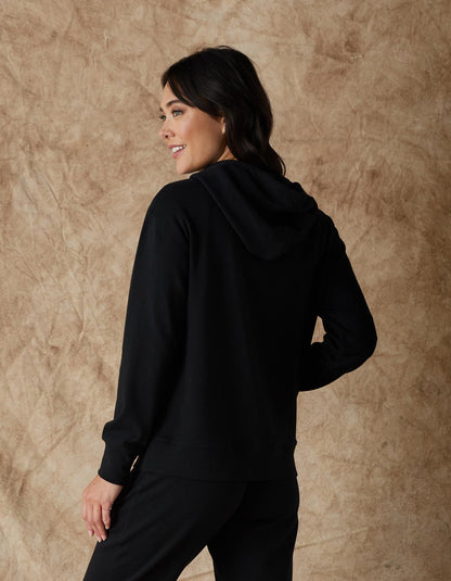 Women's Puremeso Everyday Hoodie in Black