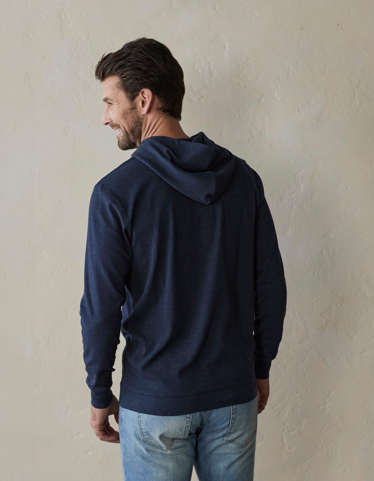 Puremeso Essential Hoodie in Navy