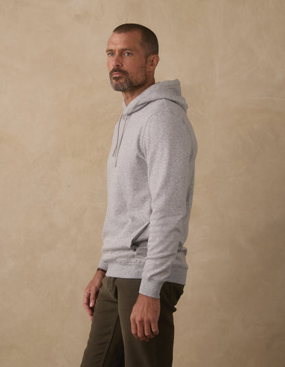 Fleece Puremeso Hoodie in Heather Grey