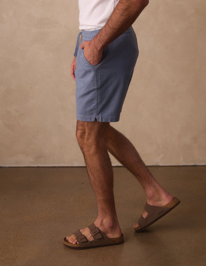 Texstretch Summer Short in Raindrop