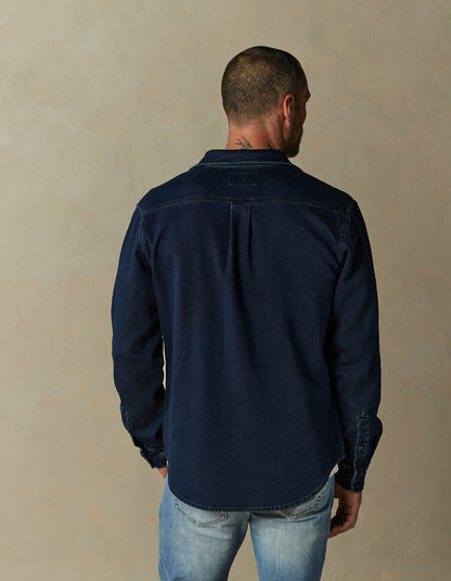 Big Jake Shirt Jacket in Dark Indigo