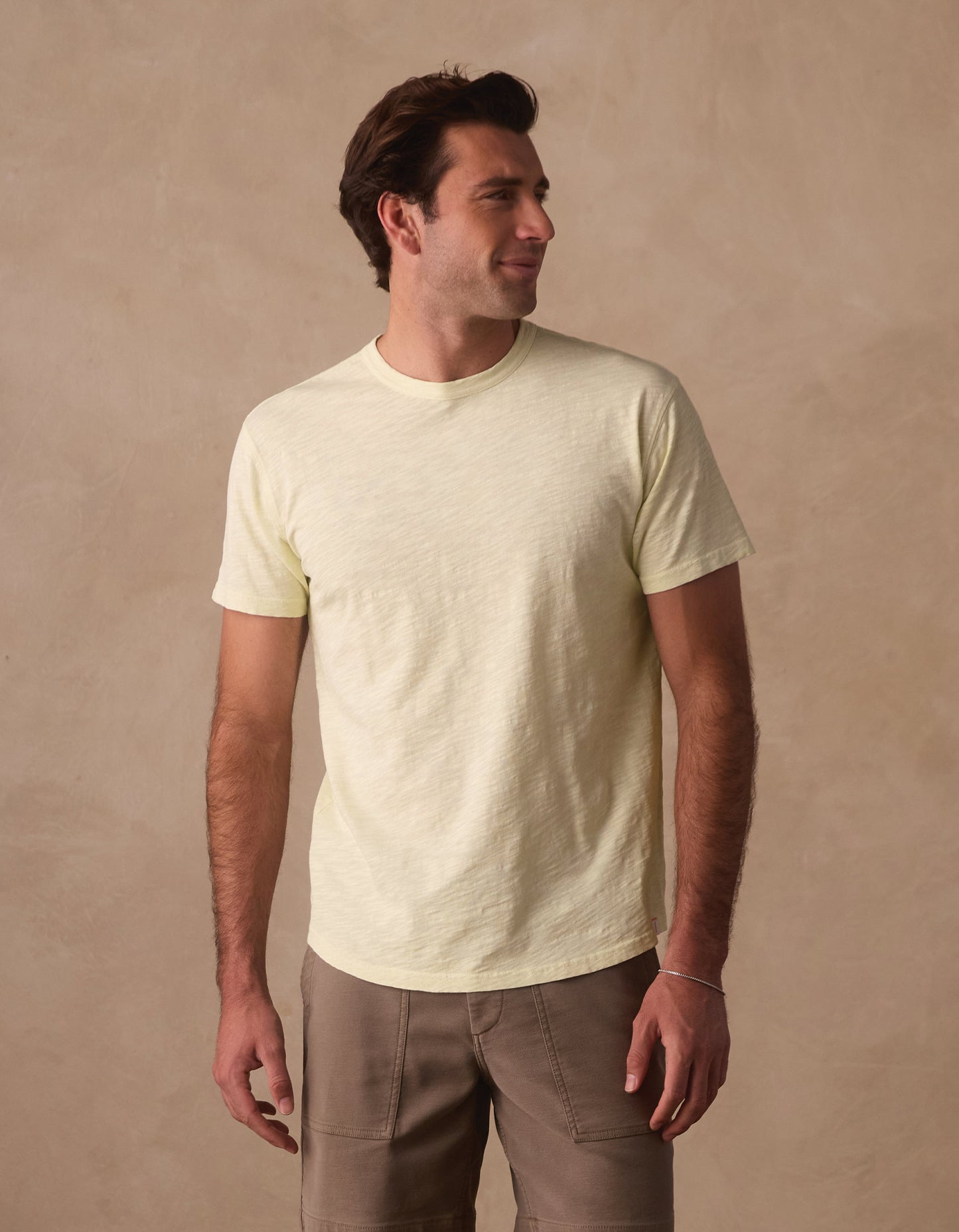 Vintage Slub Perfect Tee in Pear Sorbet