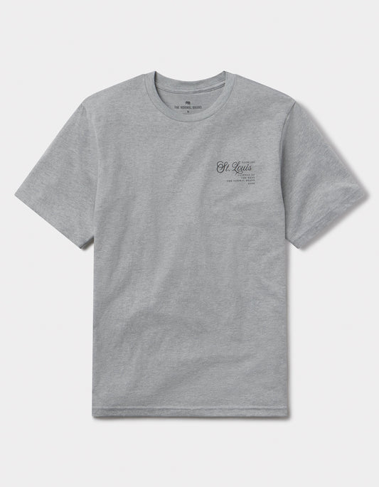STL Club Tee in Dark Heather Grey