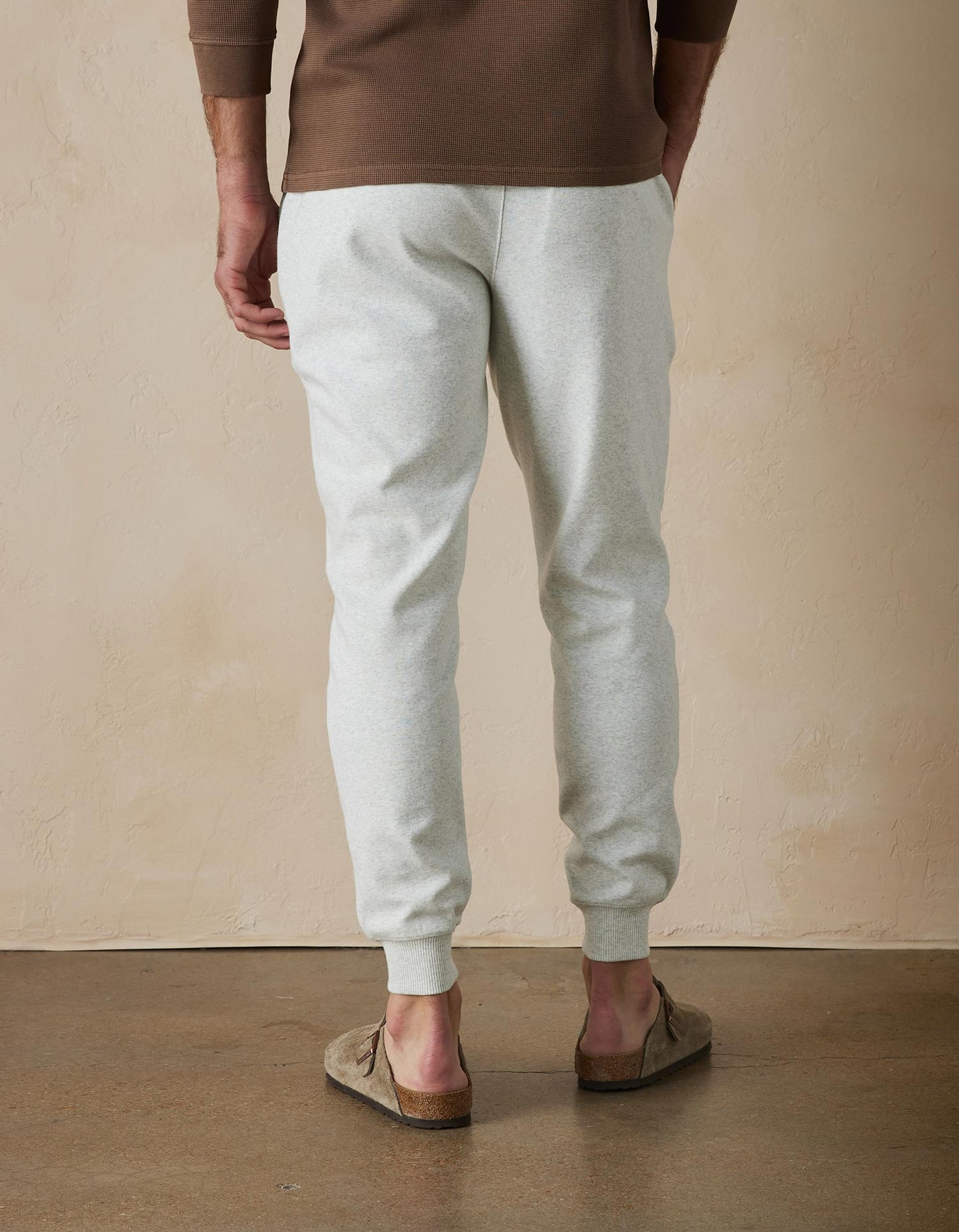 Puremeso Everyday Jogger in Stone