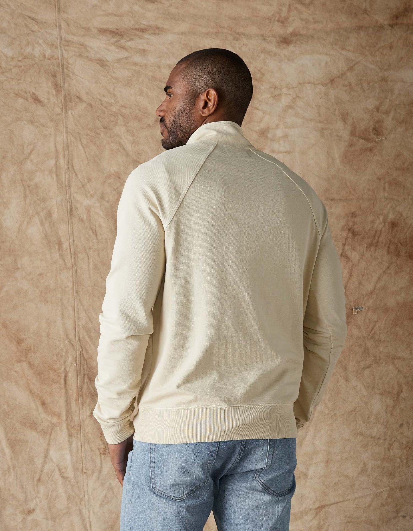 Tentoma Quarter Zip in Bone