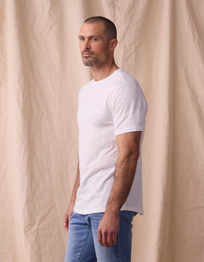 Vintage Slub Perfect Tee in White
