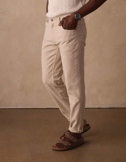 Comfort Terry Pant in Birch