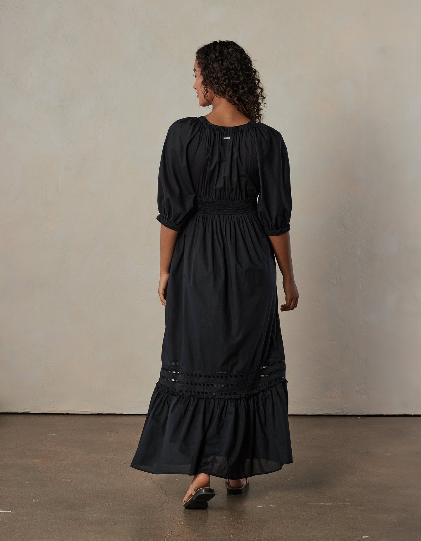 Isla Maxi Dress in Black