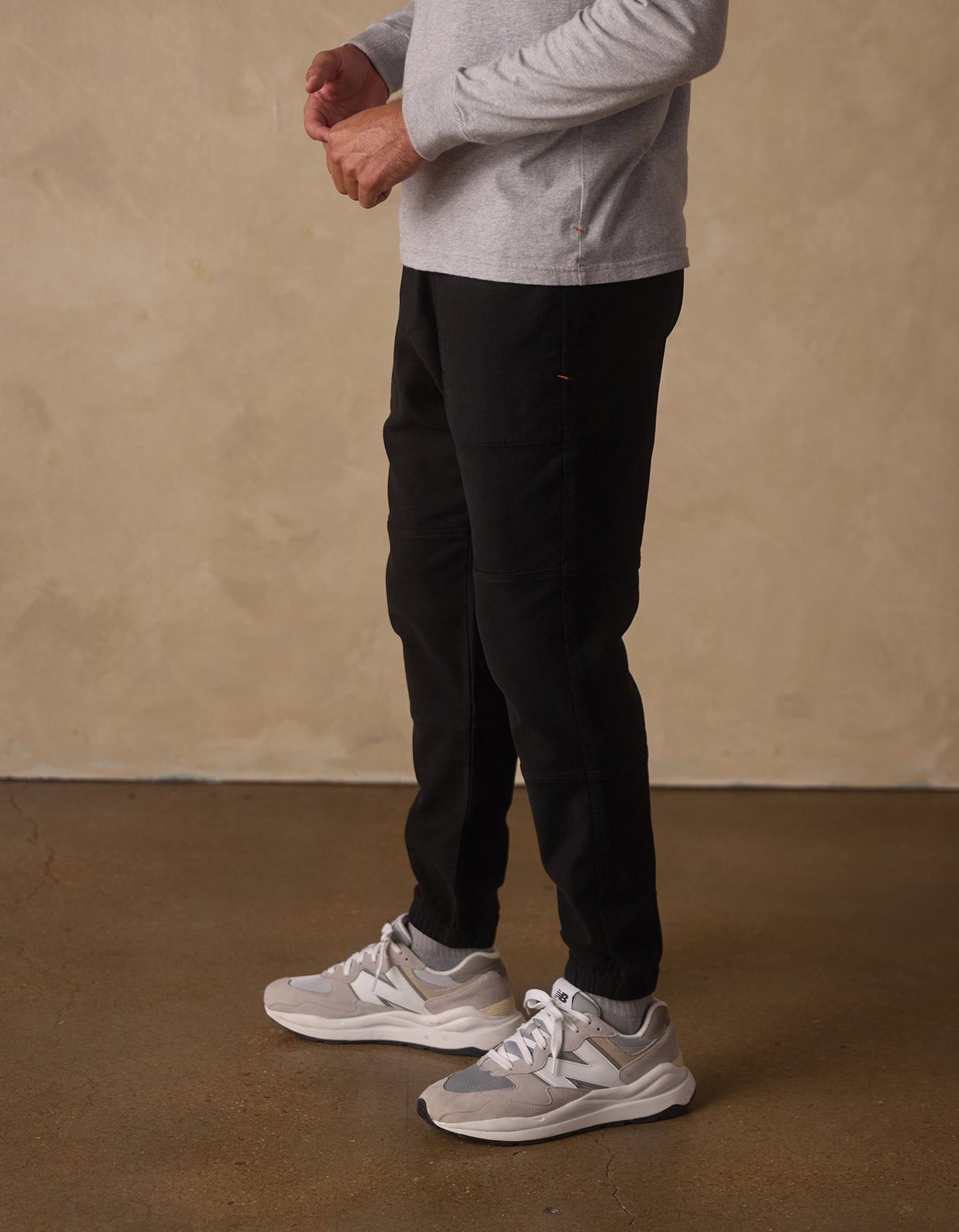 Comfort Terry Everyday Jogger in Black