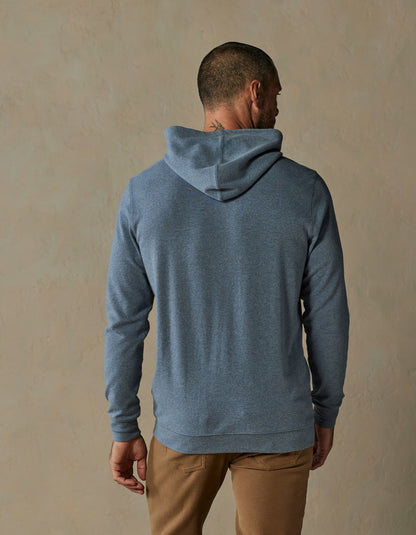 Puremeso Essential Hoodie in Slate Blue