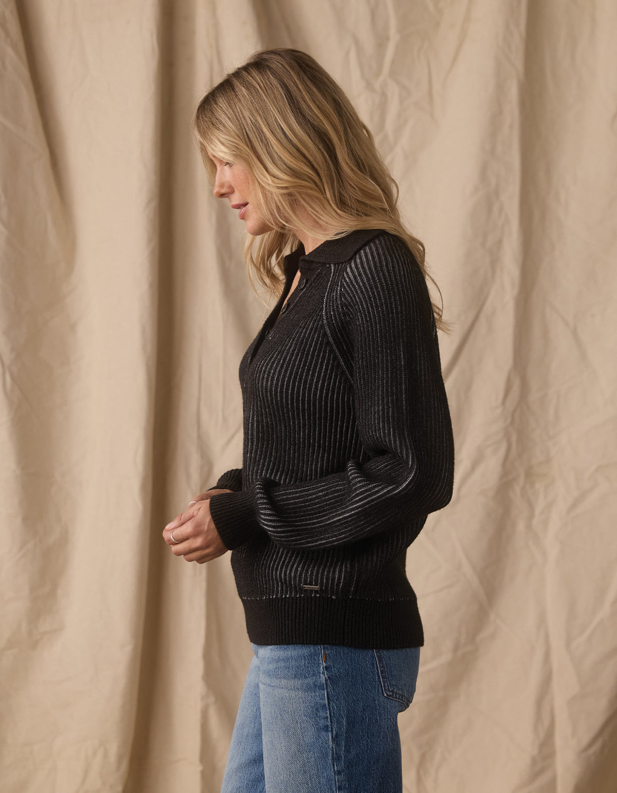 Diana Sweater  in Charcoal/Grey