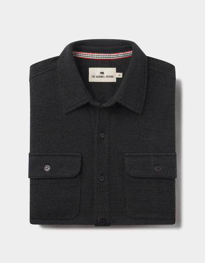 Textured Knit Shirt in Phantom