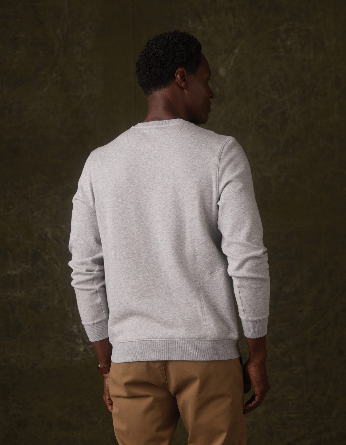 Fleece Puremeso Pullover in Heather Grey