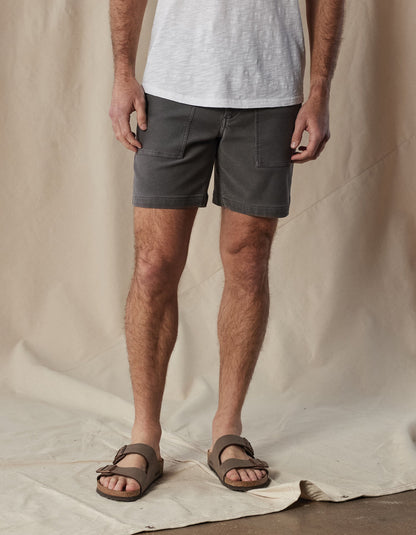 Comfort Terry Utility Short in Shadow