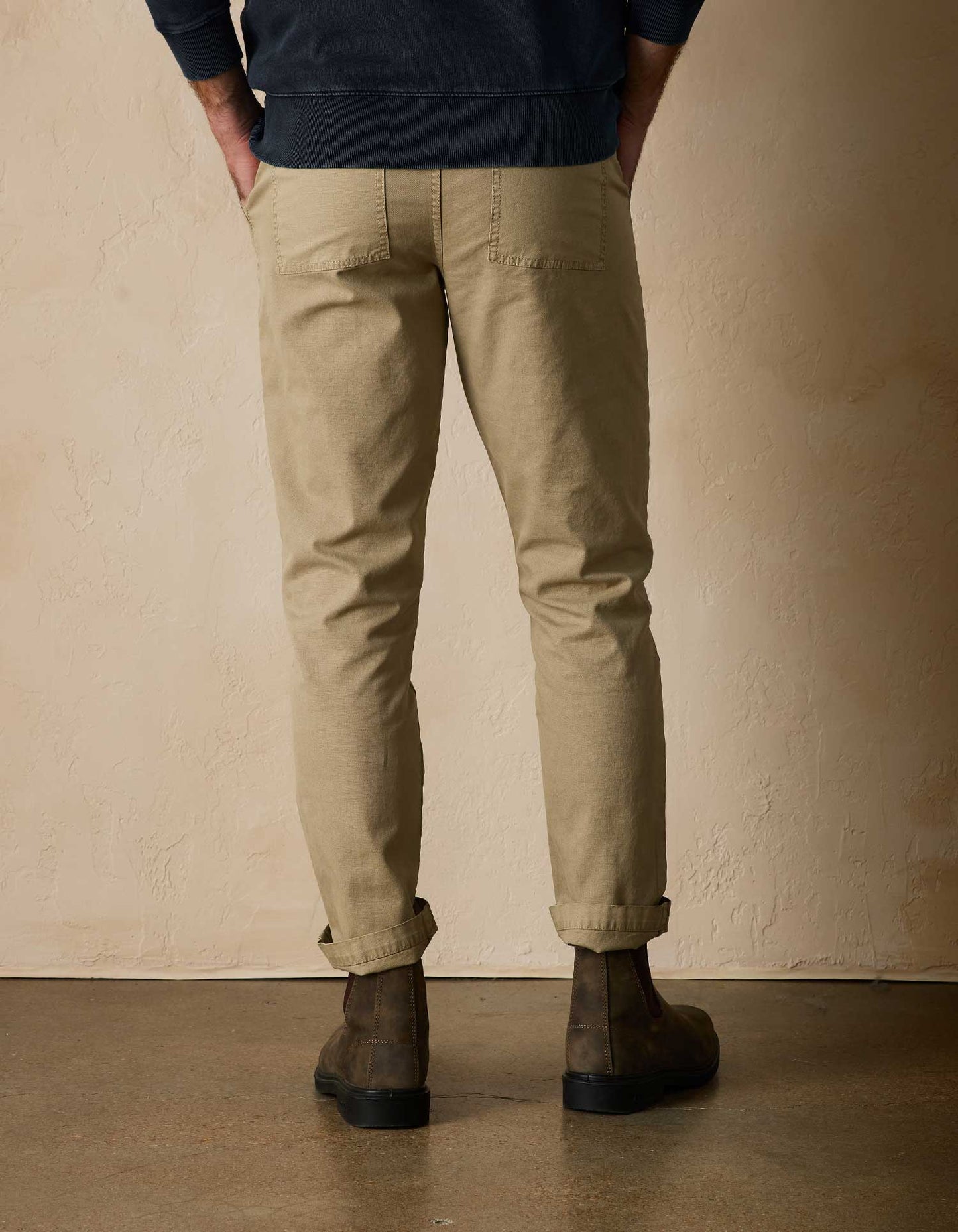 James Canvas Pant in Khaki