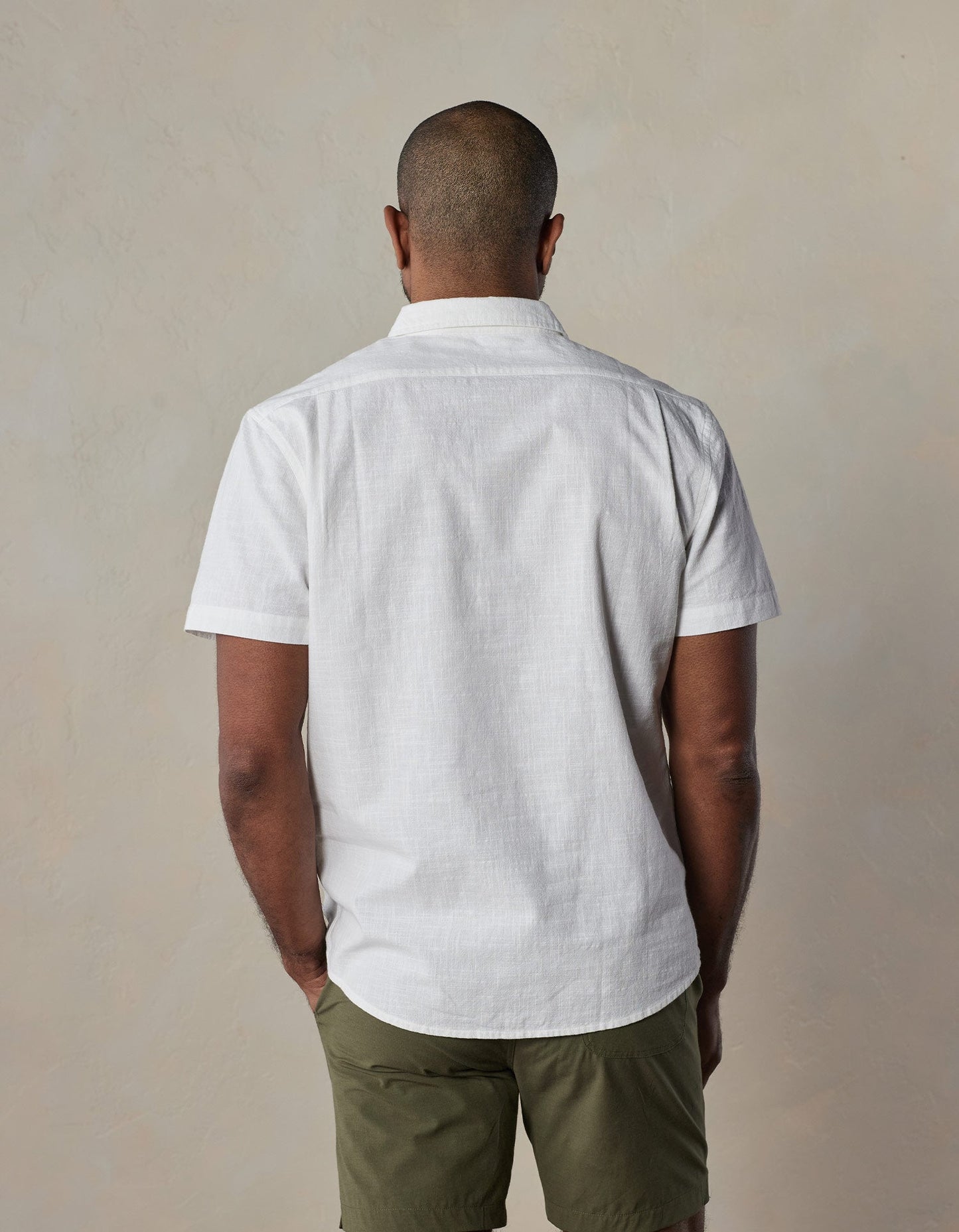 Lived-In Cotton Popover in White