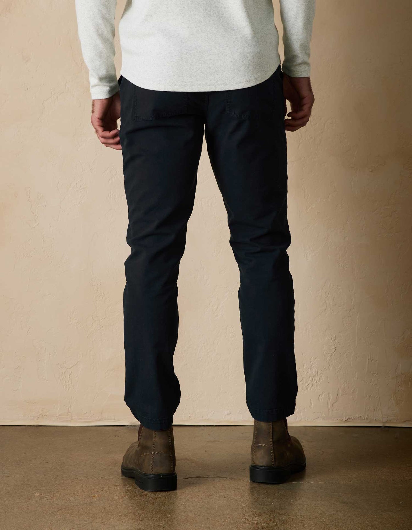 James Canvas Pant in Navy