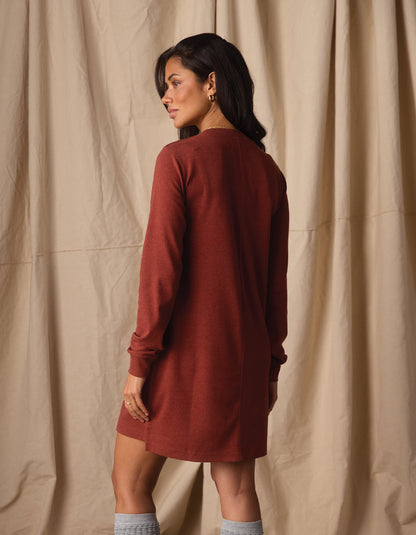 Puremeso Everyday Dress in Terracotta