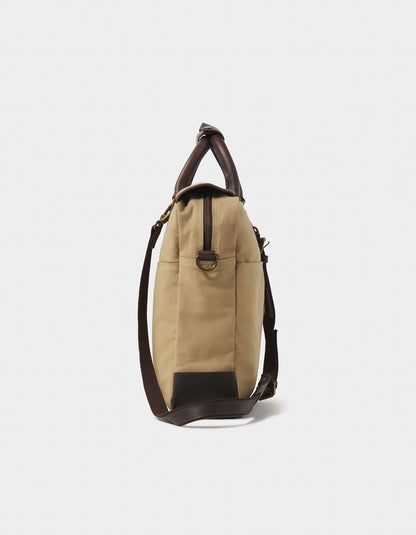 Utility Laptop Bag in Tan