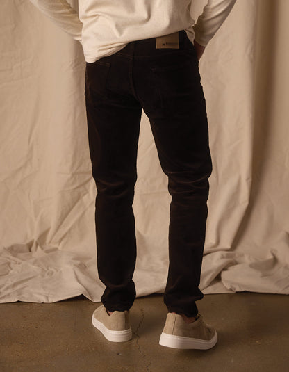 Comfort Cord Pant in Dark Brown