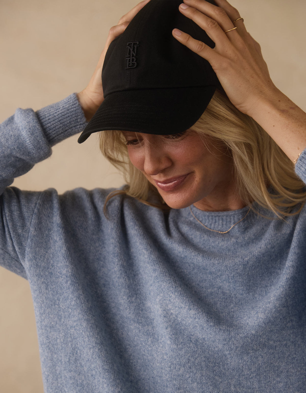 TNB Twill Hat in Black