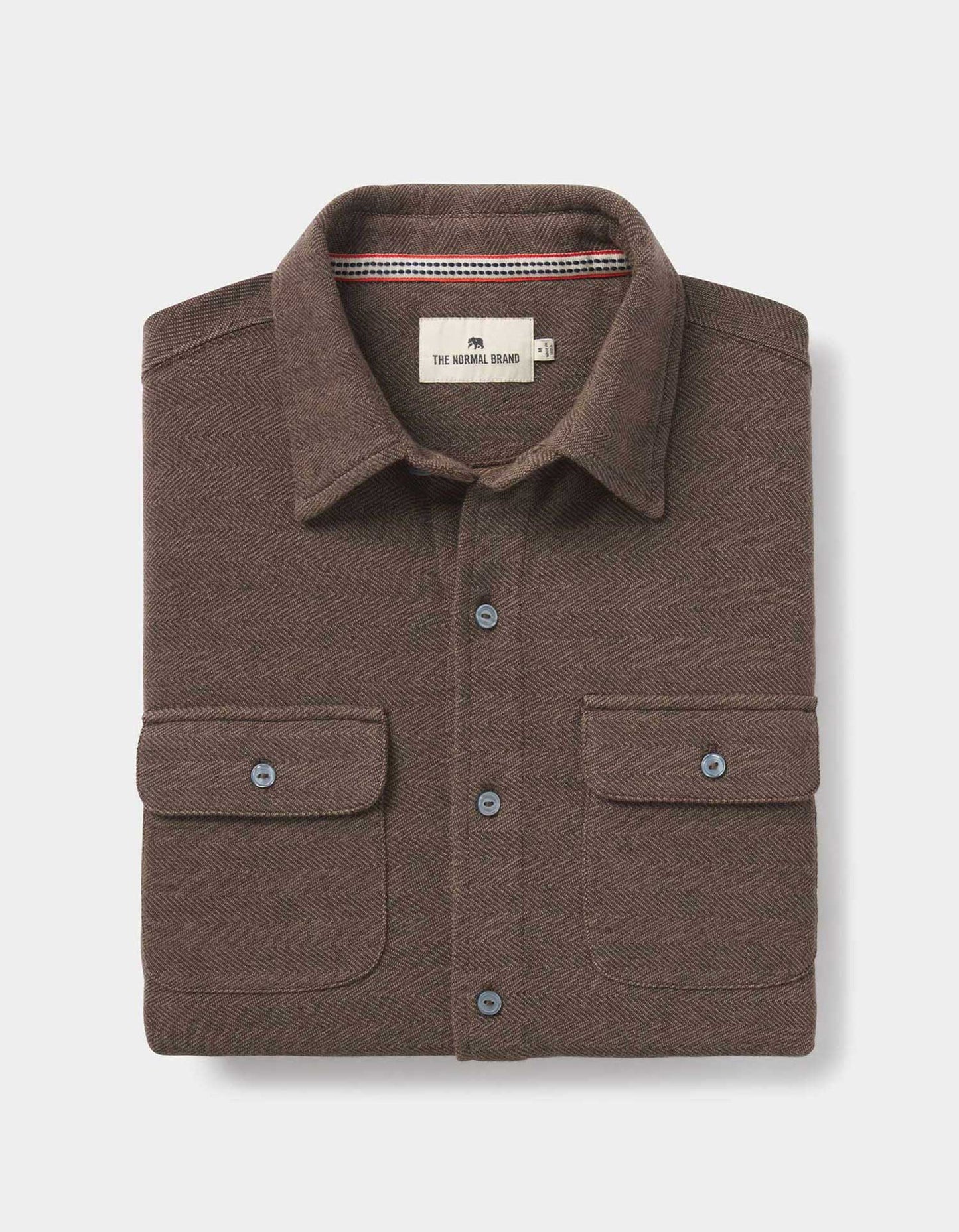 Textured Knit Shirt in Java