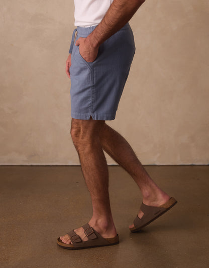 Texstretch Summer Short in Raindrop