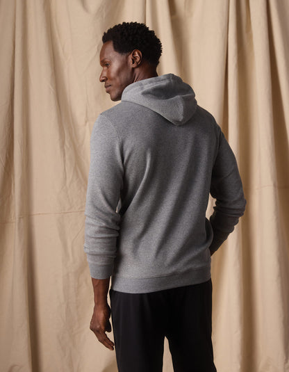 Fleece Puremeso Hoodie in Athletic Grey