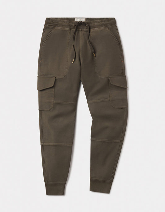 Comfort Terry Jogger in Dusty Olive