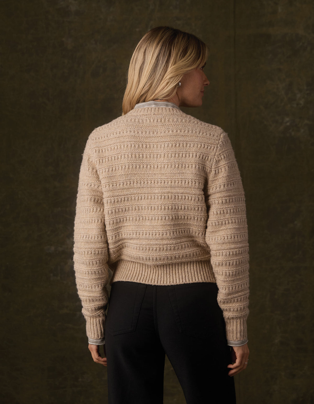 Estelle Crewneck Sweater in Oat
