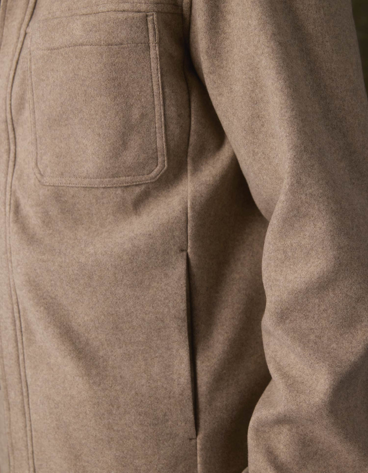 Felted Comfort Knit Jacket in Oat