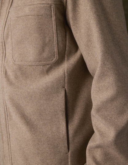 Felted Comfort Knit Jacket in Oat