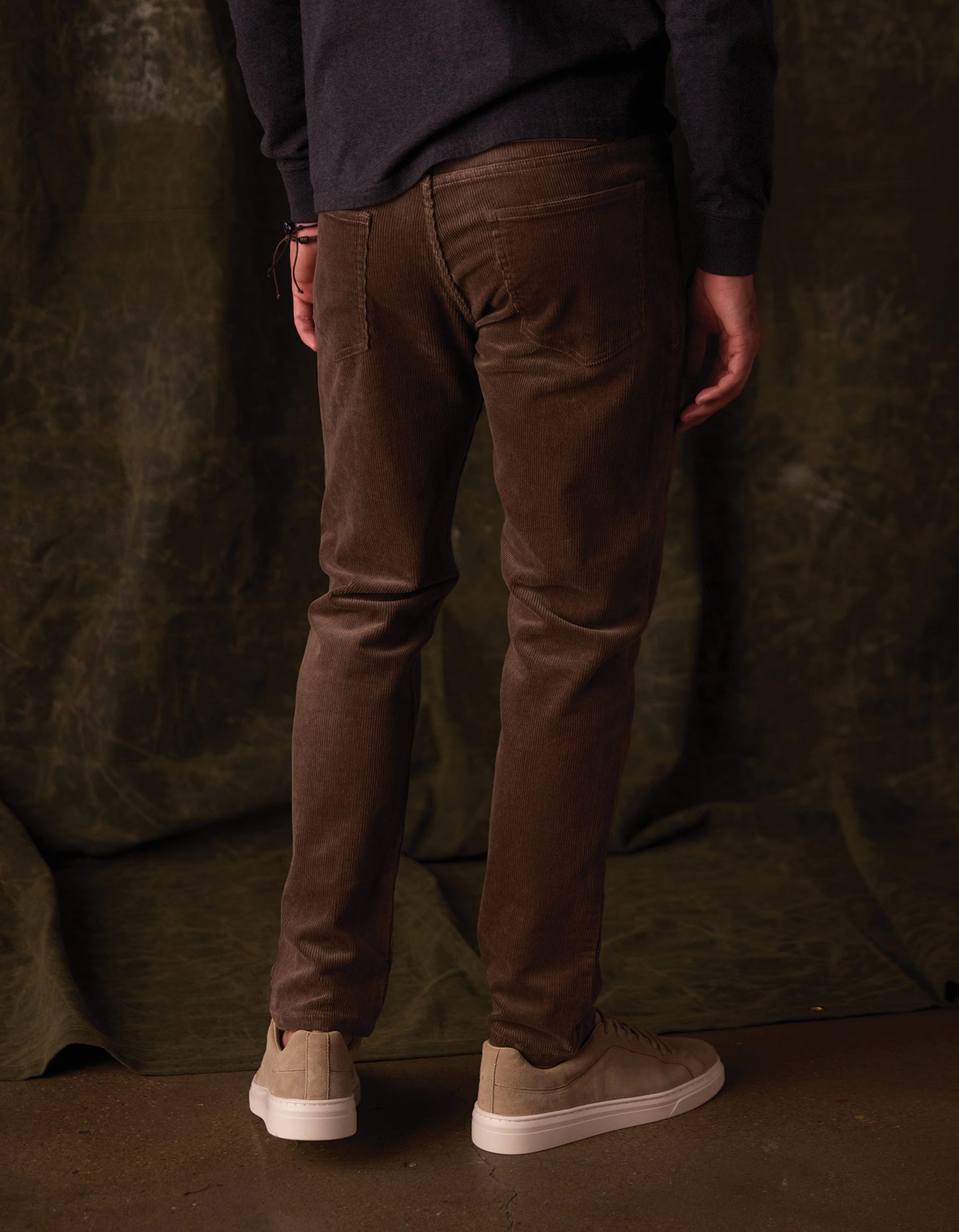 Comfort Cord Pant in Taupe