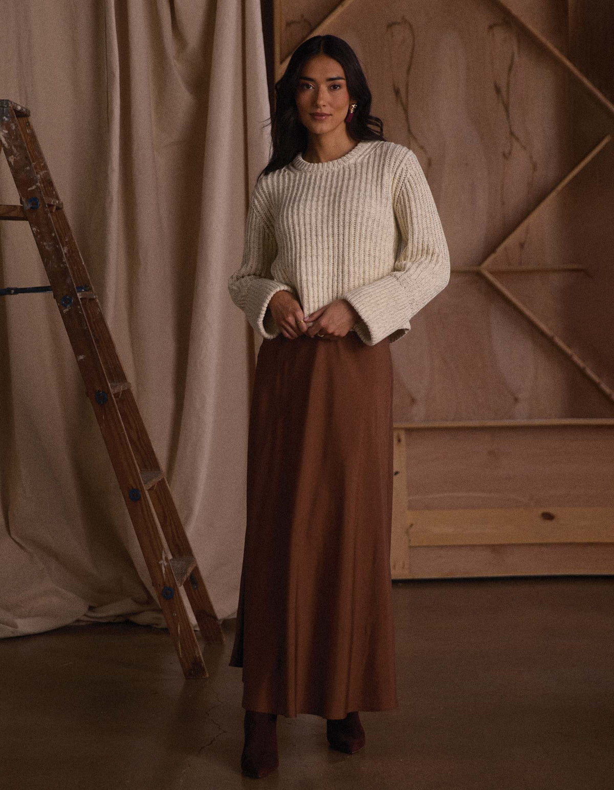 Willow Marled Crewneck Sweater