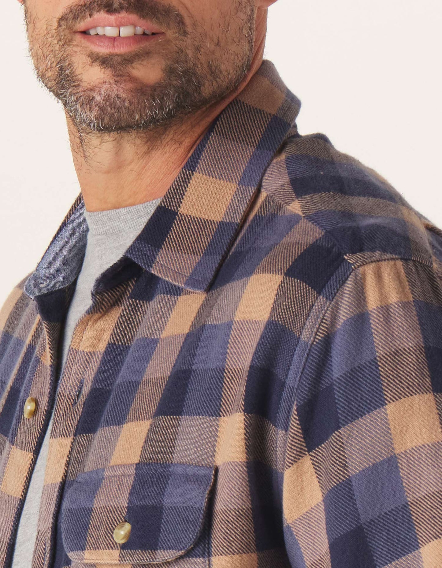 Mountain Overshirt in Maple Plaid