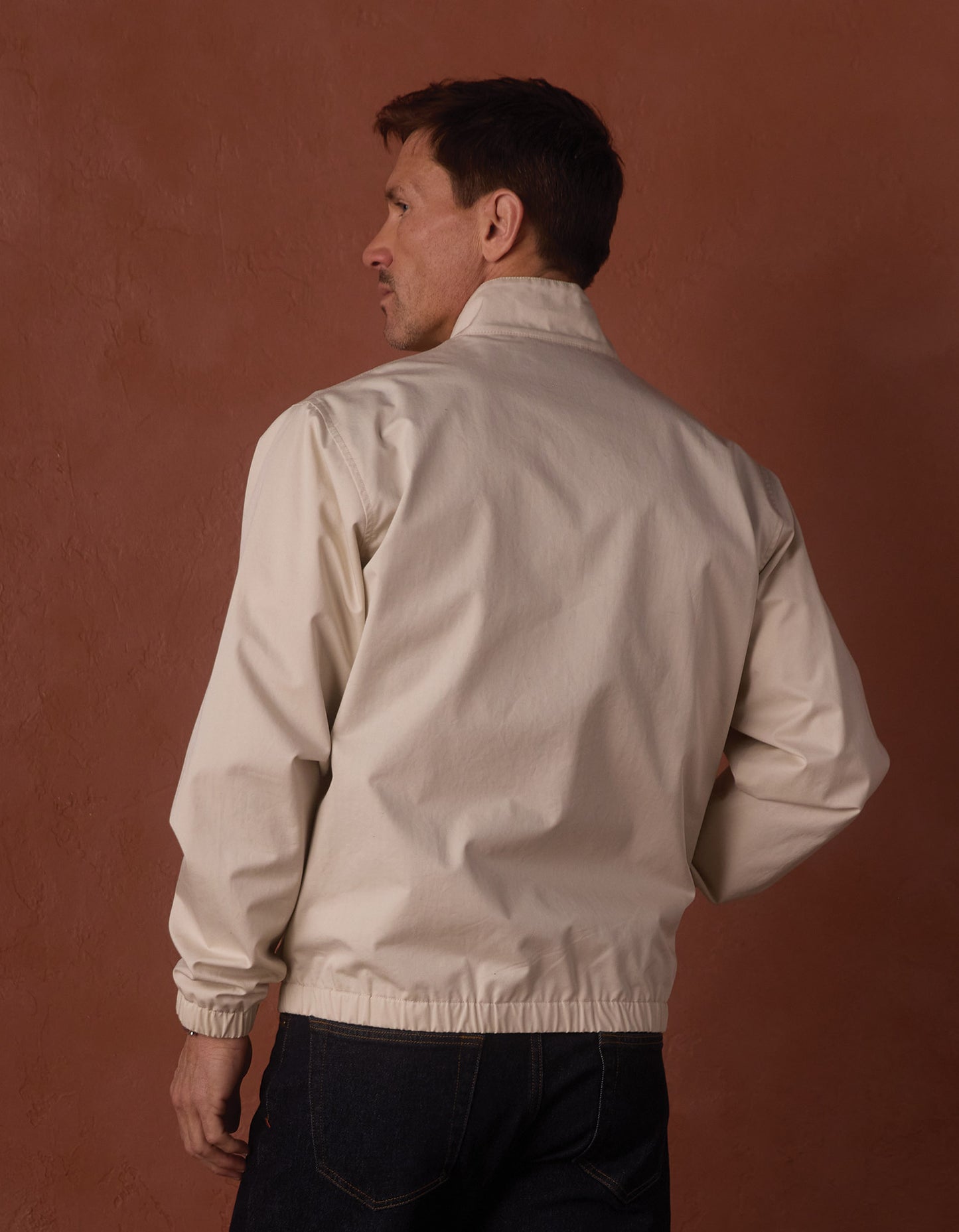 The Harrington Jacket in Light Khaki