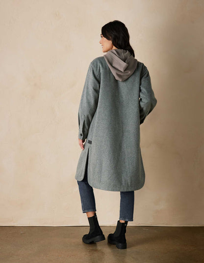 Toni Duster Jacket in Grey